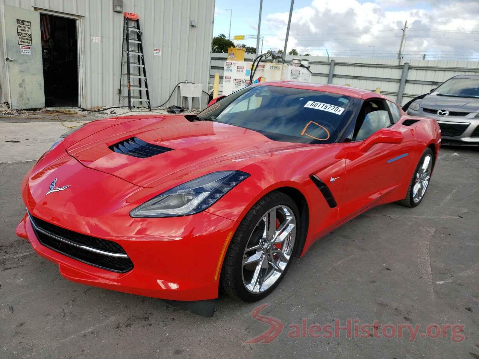 1G1YB2D74K5108054 2019 CHEVROLET CORVETTE