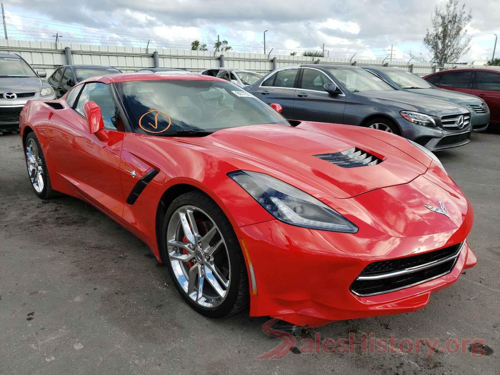 1G1YB2D74K5108054 2019 CHEVROLET CORVETTE