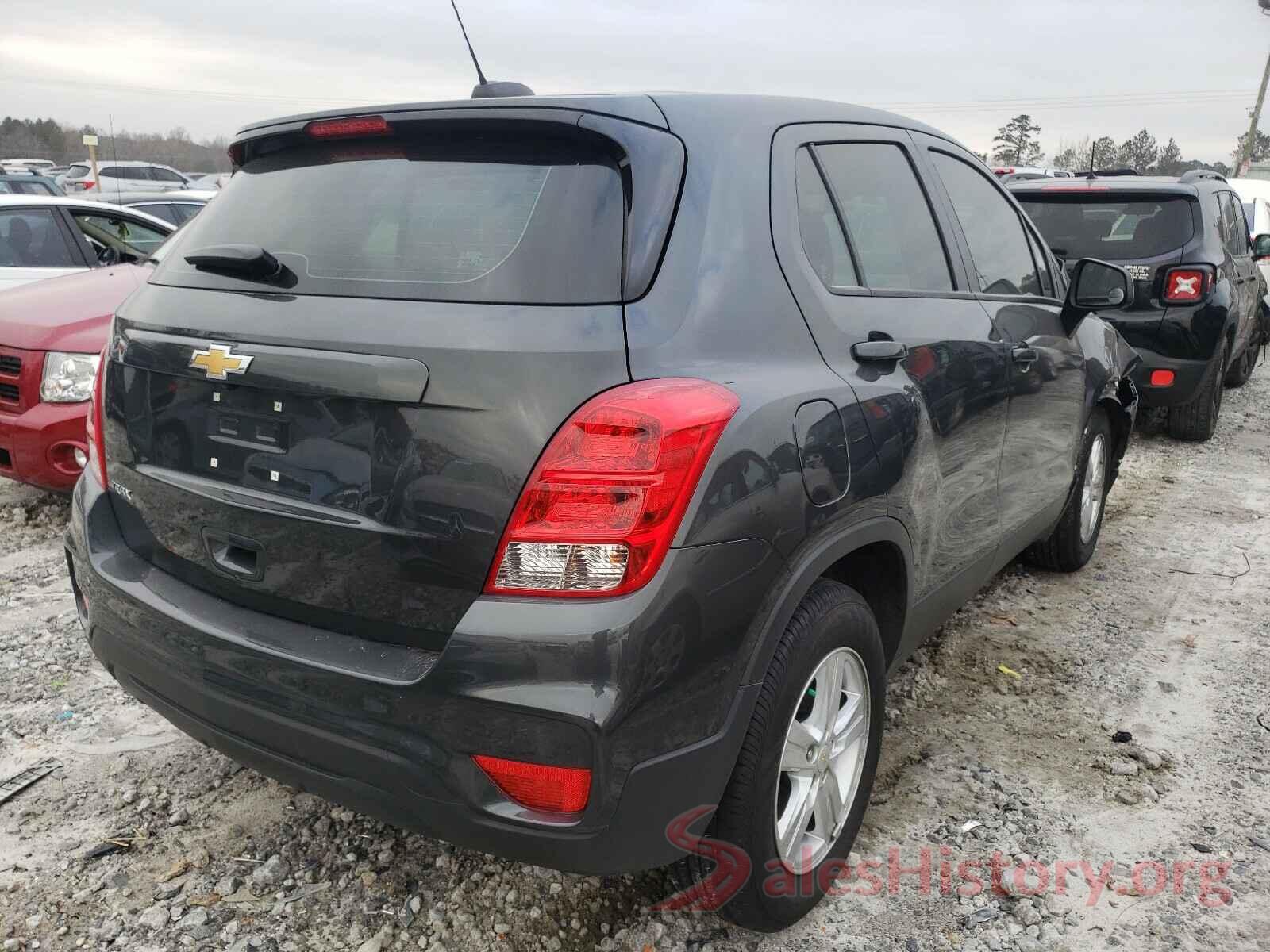 3GNCJKSB7LL274136 2020 CHEVROLET TRAX