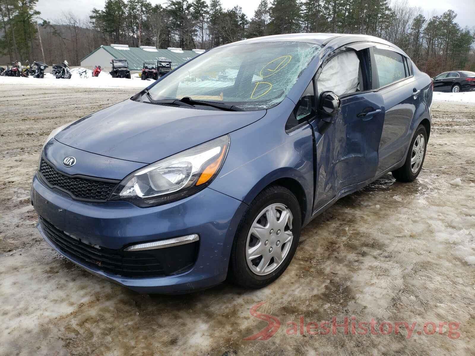 KNADM4A3XG6590573 2016 KIA RIO