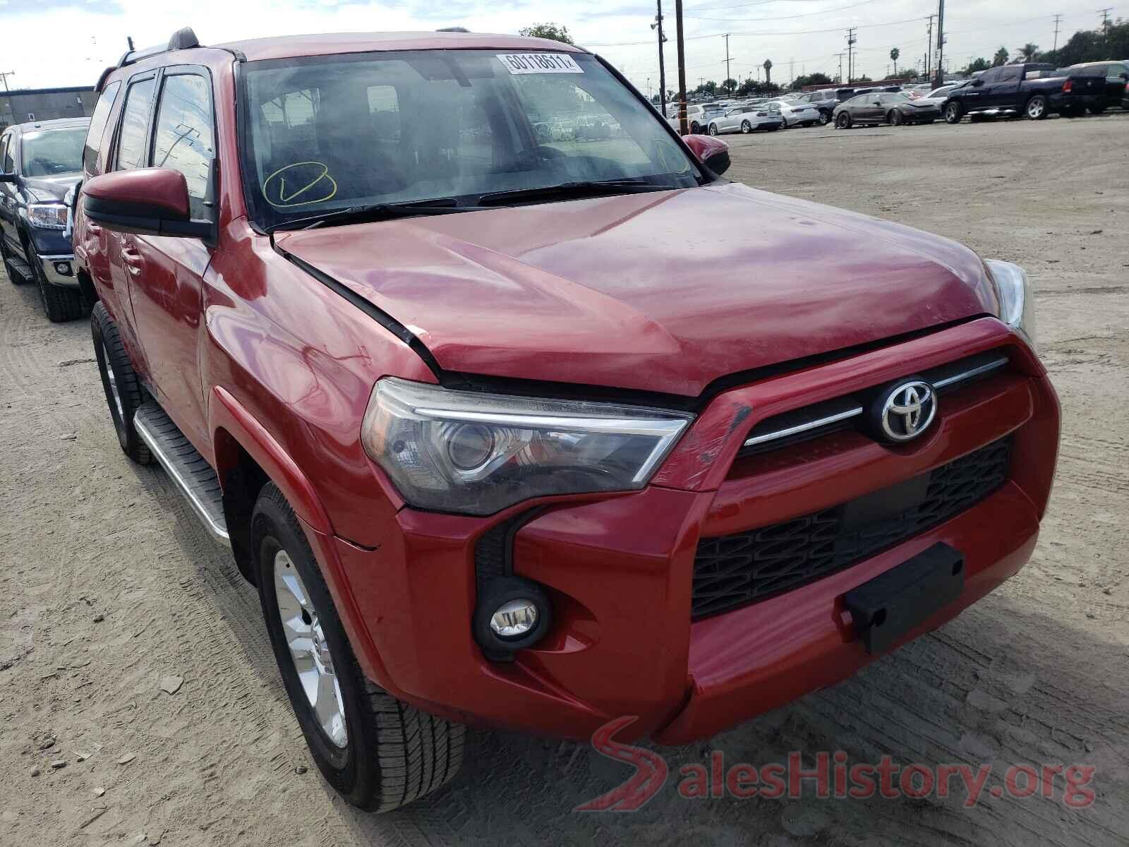 JTENU5JR1M5903931 2021 TOYOTA 4RUNNER