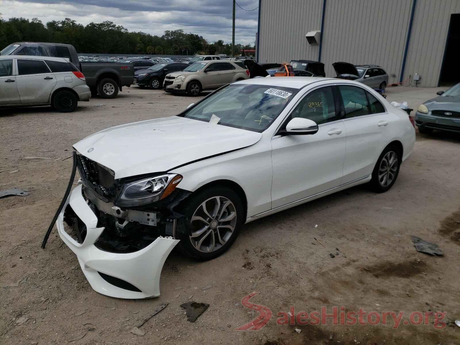 55SWF4JBXGU150322 2016 MERCEDES-BENZ C CLASS