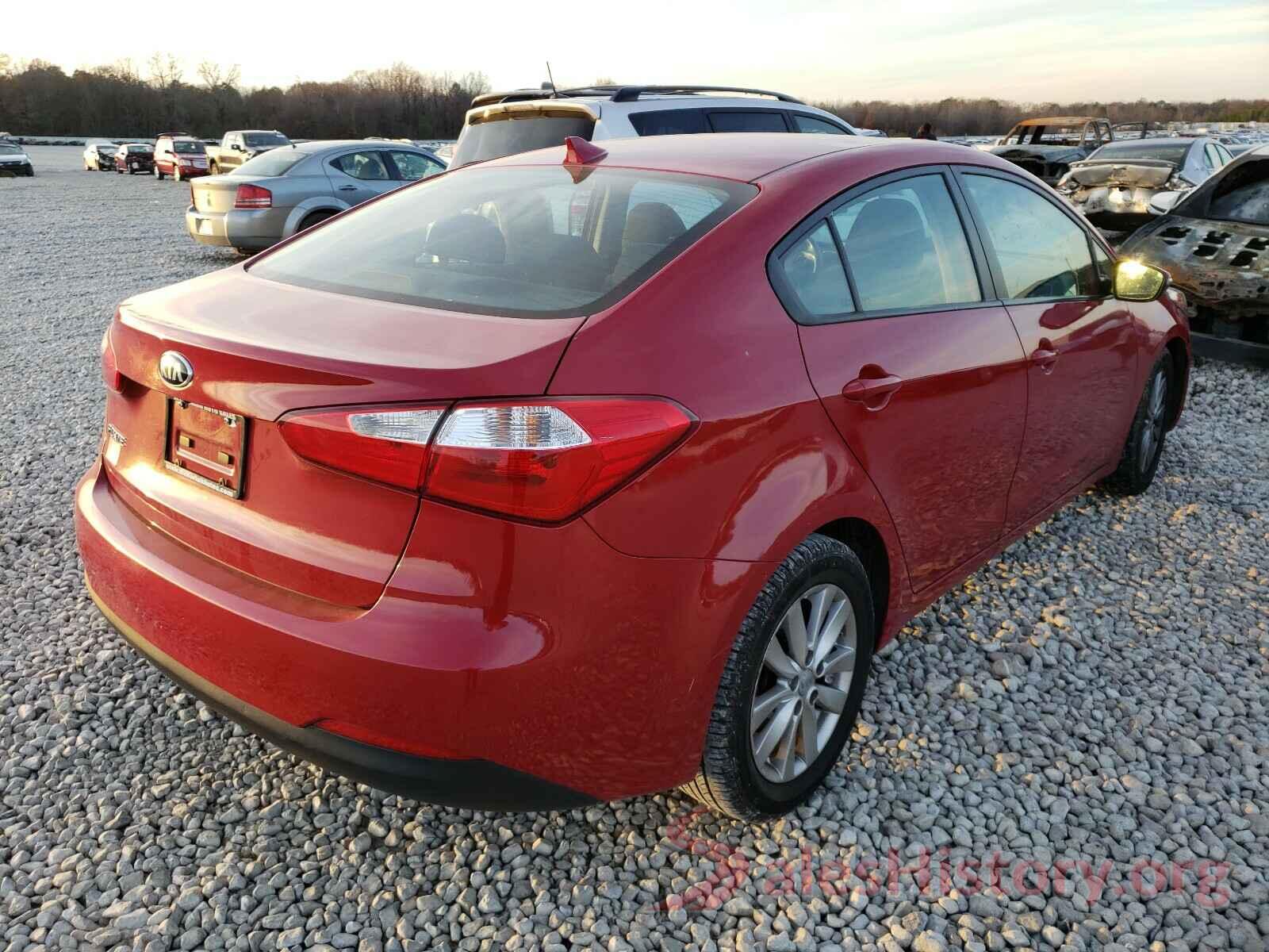 KNAFX4A63G5507291 2016 KIA FORTE