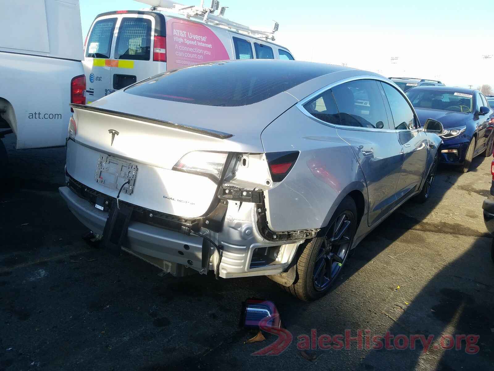 5YJ3E1EB9JF091190 2018 TESLA MODEL 3