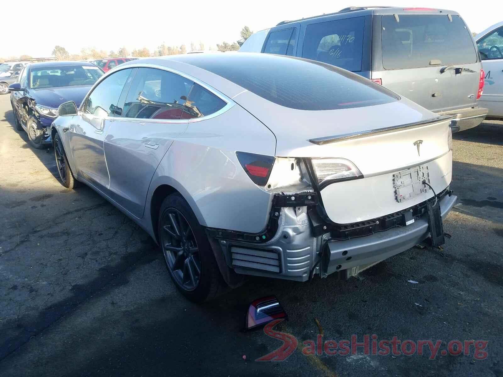 5YJ3E1EB9JF091190 2018 TESLA MODEL 3