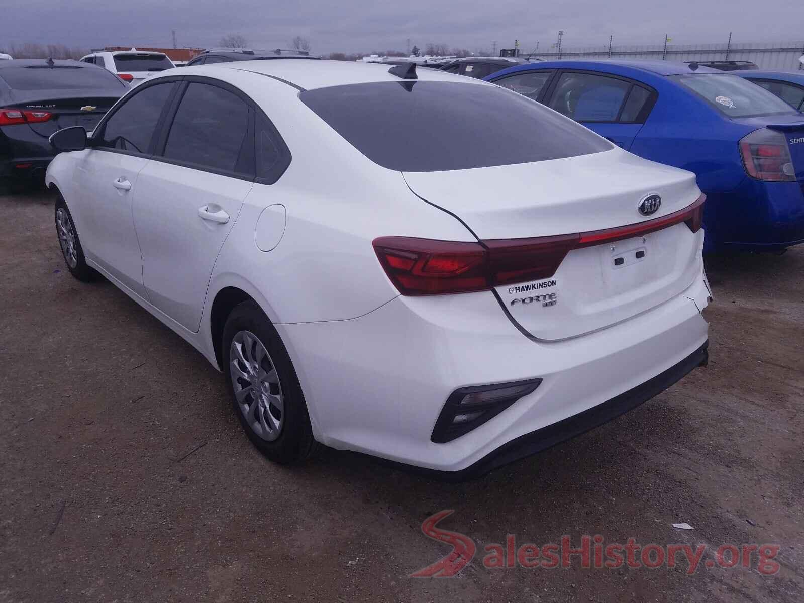 3KPF24AD4LE229595 2020 KIA FORTE