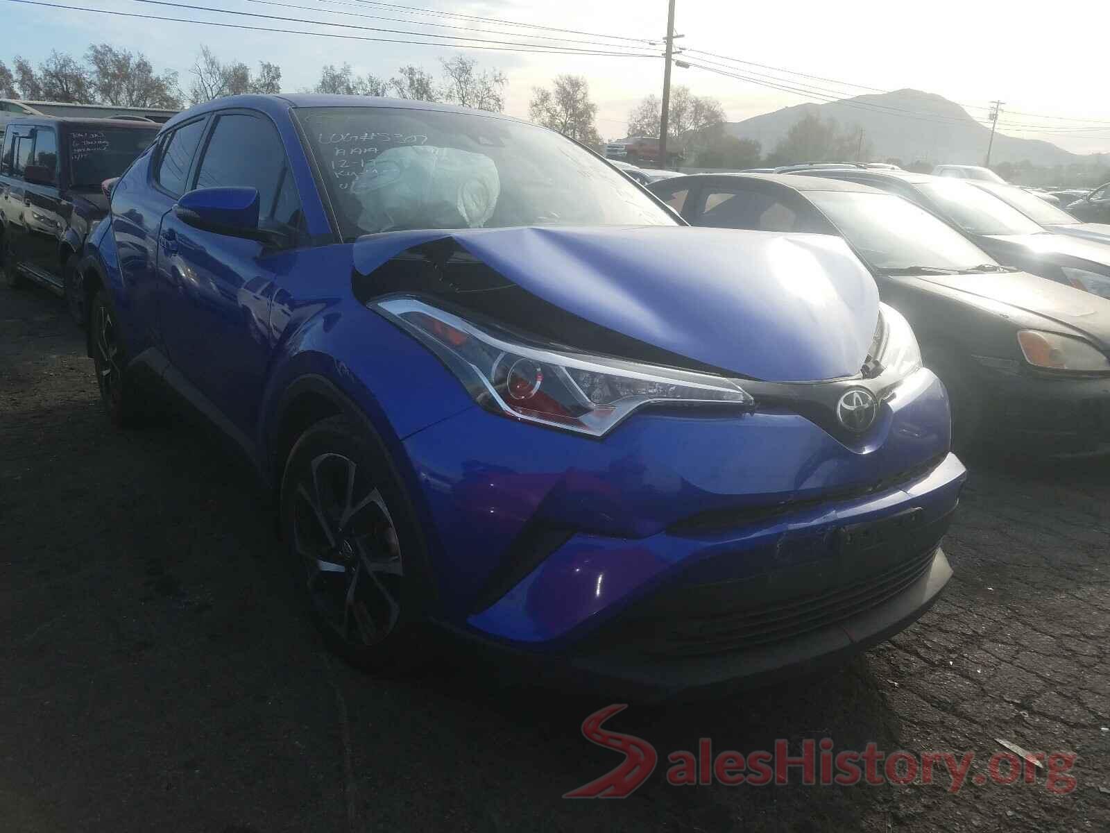 NMTKHMBX6JR035903 2018 TOYOTA C-HR