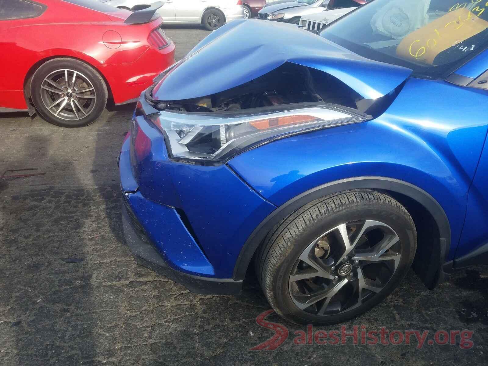 NMTKHMBX6JR035903 2018 TOYOTA C-HR