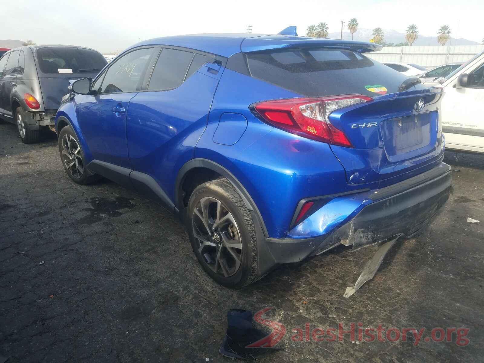 NMTKHMBX6JR035903 2018 TOYOTA C-HR