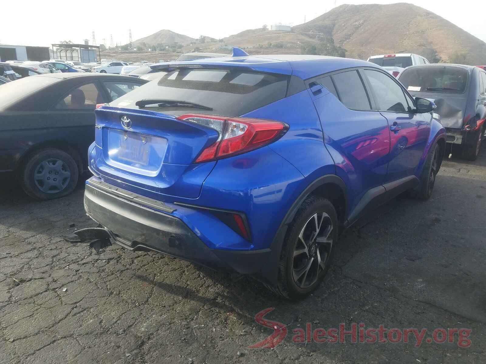 NMTKHMBX6JR035903 2018 TOYOTA C-HR