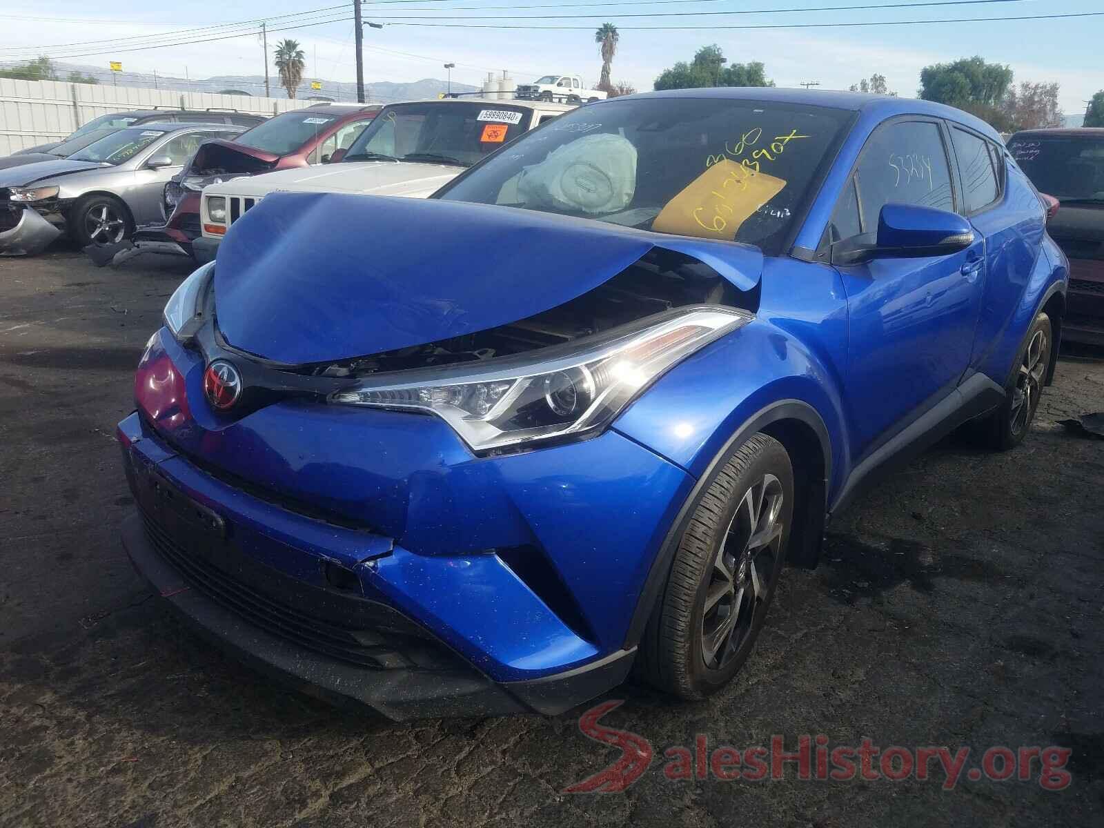 NMTKHMBX6JR035903 2018 TOYOTA C-HR