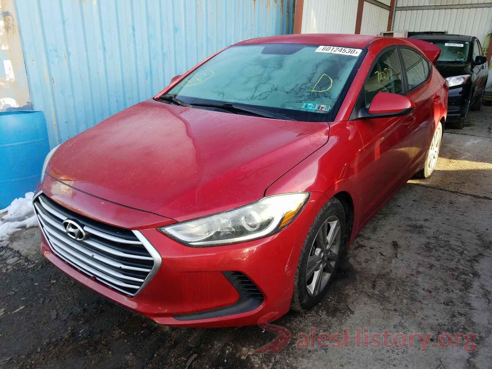 5NPD84LF0JH242342 2018 HYUNDAI ELANTRA