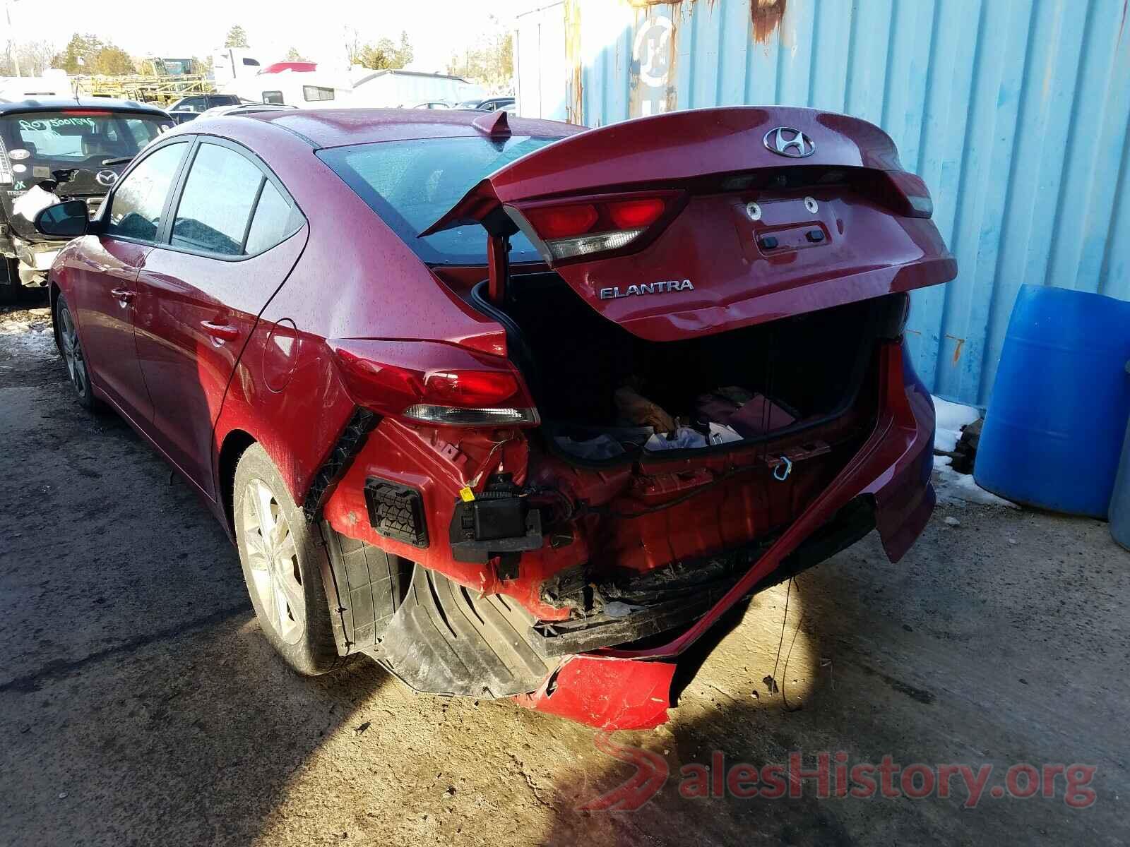 5NPD84LF0JH242342 2018 HYUNDAI ELANTRA