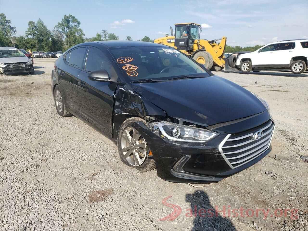 5NPD84LF8HH056235 2017 HYUNDAI ELANTRA