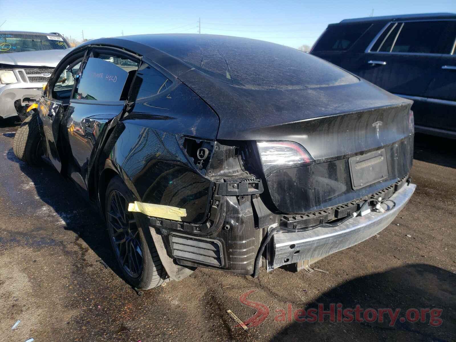 5YJ3E1EB1KF451585 2019 TESLA MODEL 3