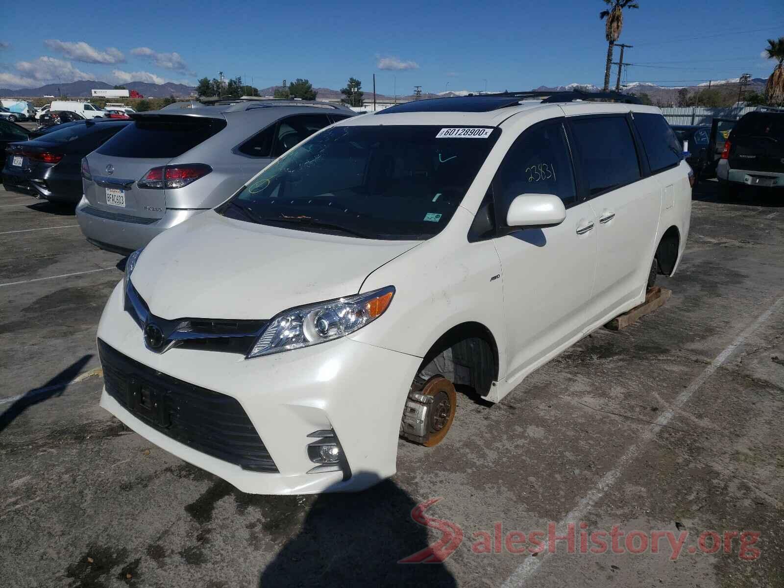 5TDDZ3DC0LS241104 2020 TOYOTA SIENNA