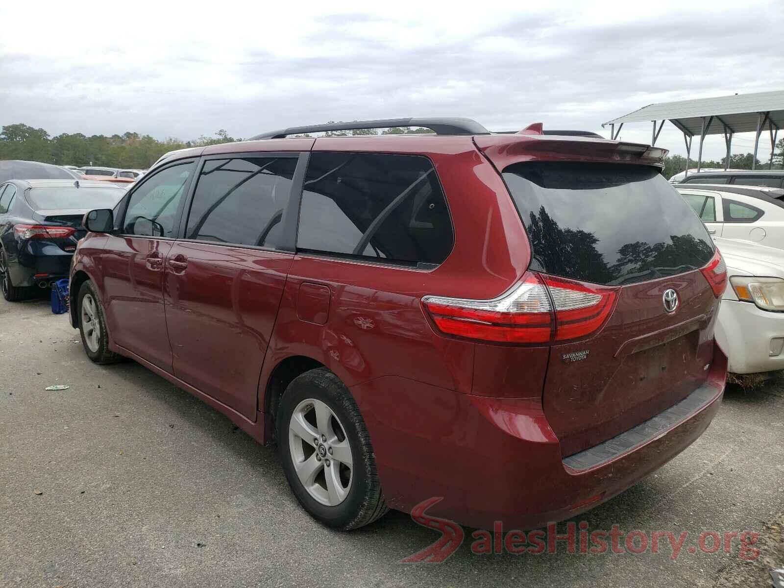 5TDKZ3DCXJS945461 2018 TOYOTA SIENNA