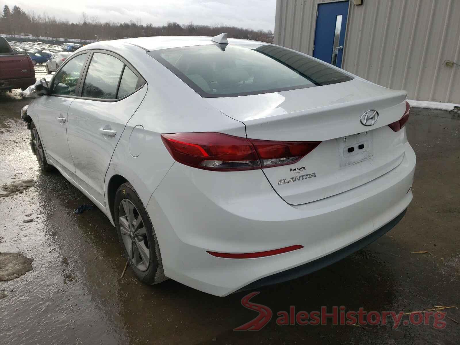 5NPD84LF8HH167500 2017 HYUNDAI ELANTRA