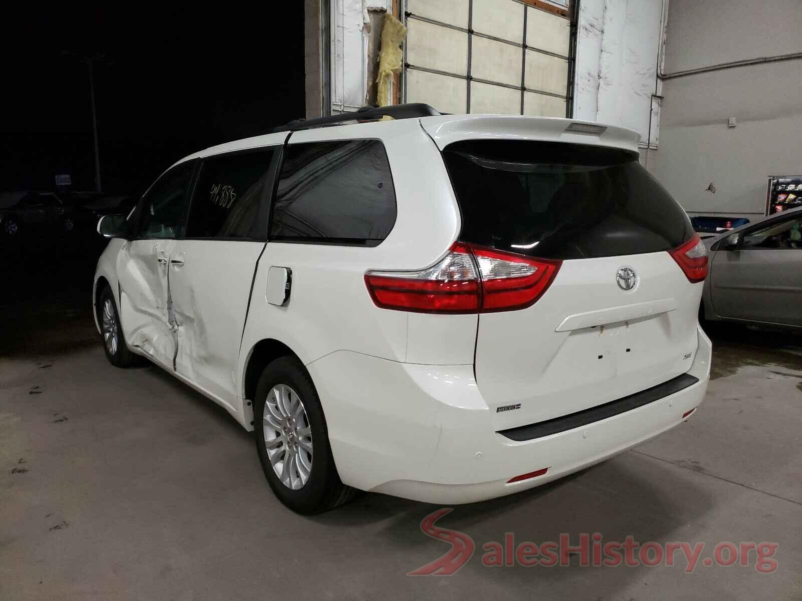 5TDYZ3DC8HS796052 2017 TOYOTA SIENNA