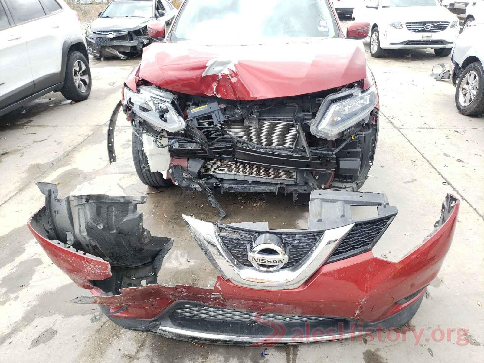 KNMAT2MT3GP685222 2016 NISSAN ROGUE