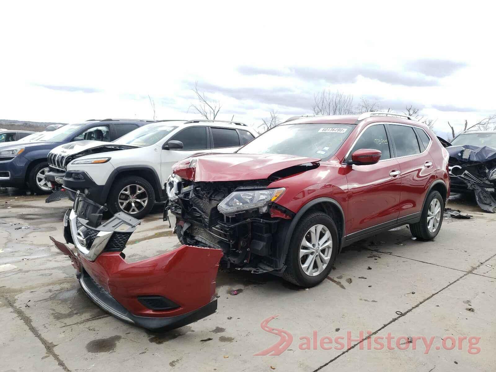 KNMAT2MT3GP685222 2016 NISSAN ROGUE