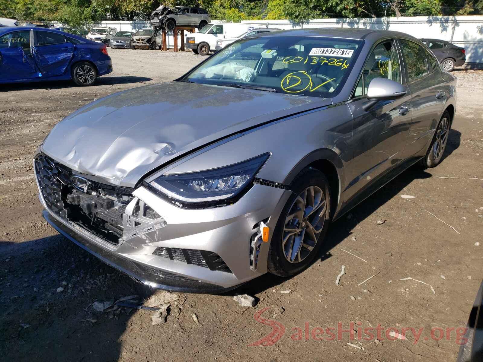 KMHL64JA8MA155899 2021 HYUNDAI SONATA