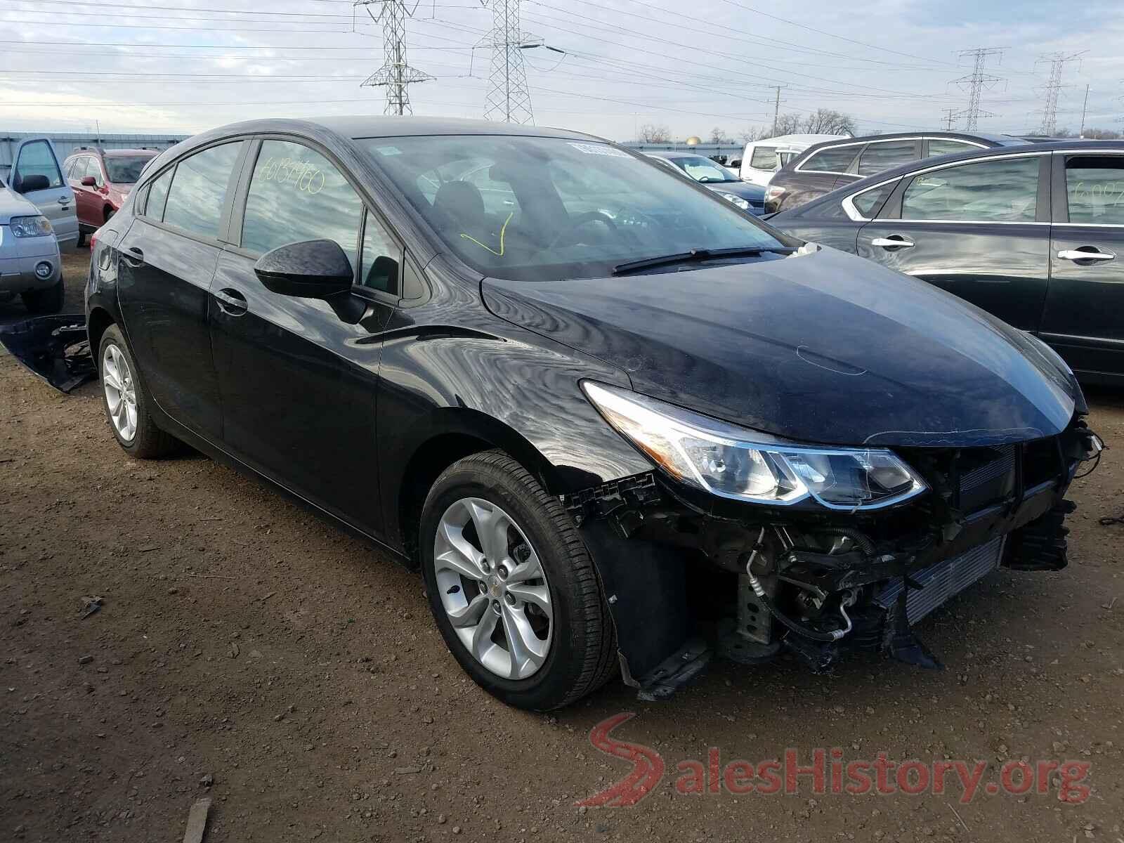 3G1BC6SM4KS590176 2019 CHEVROLET CRUZE