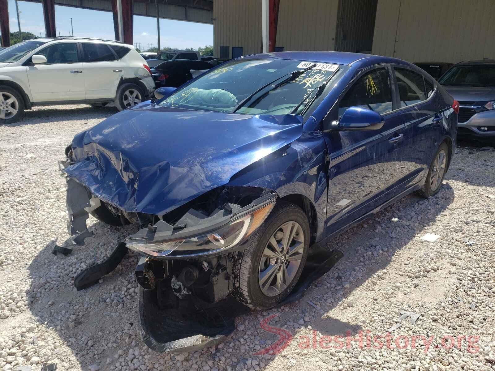 5NPD84LF7HH124864 2017 HYUNDAI ELANTRA