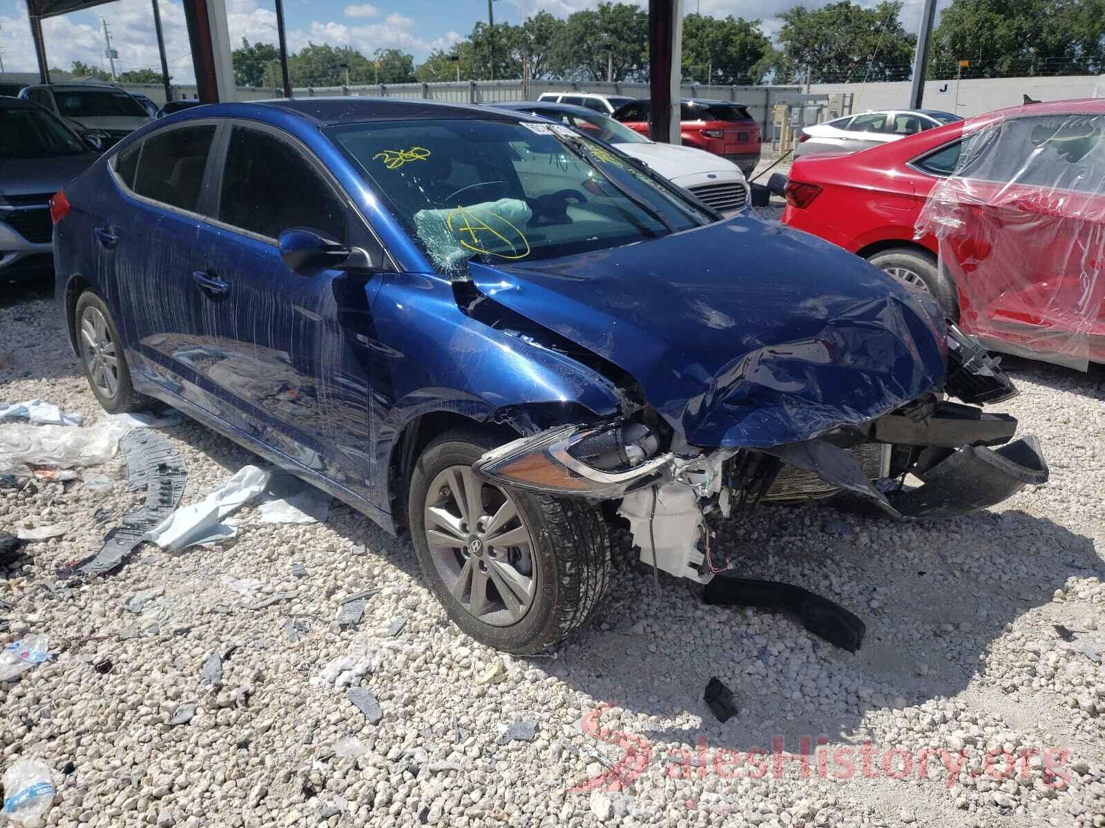 5NPD84LF7HH124864 2017 HYUNDAI ELANTRA