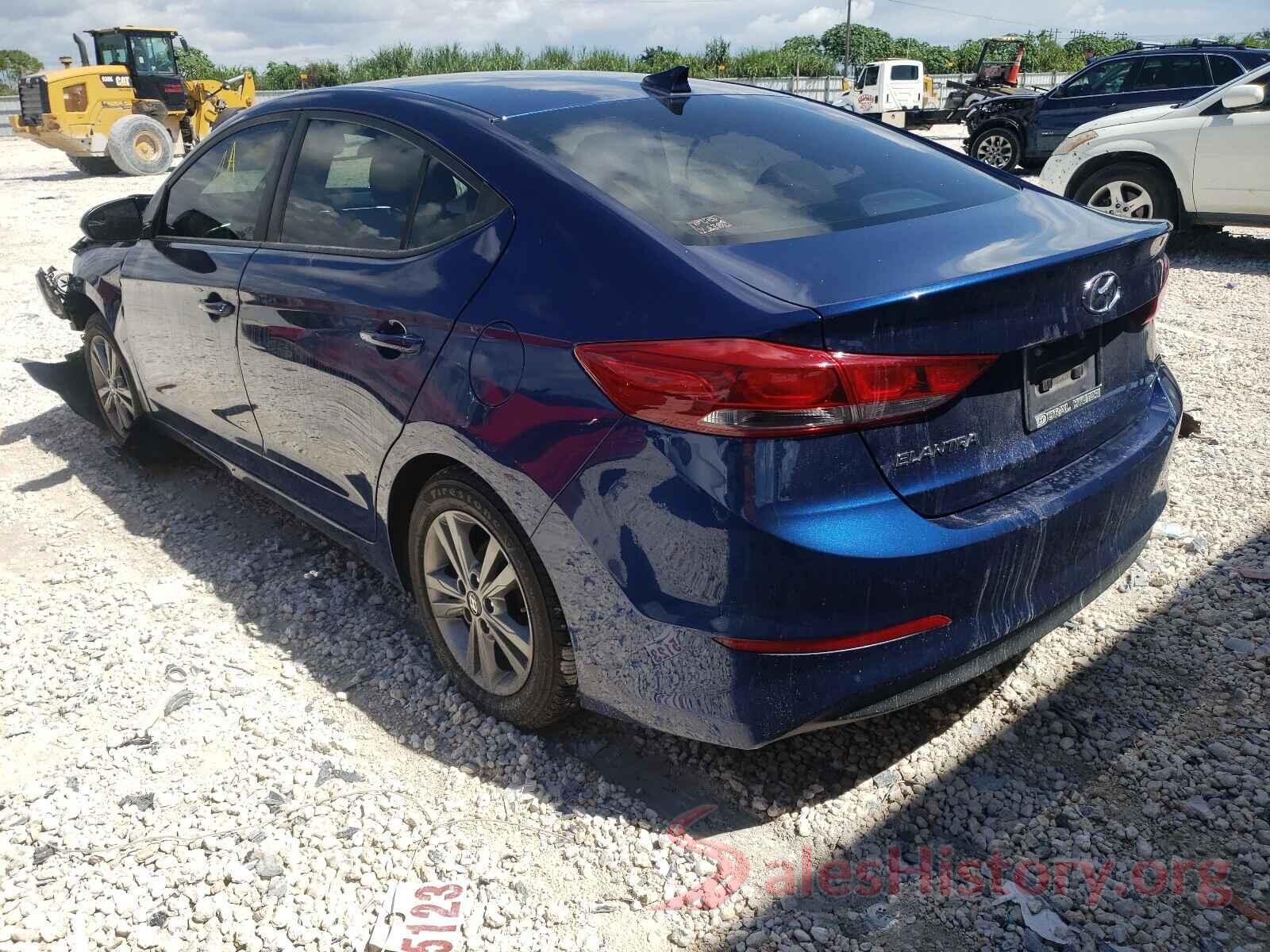 5NPD84LF7HH124864 2017 HYUNDAI ELANTRA