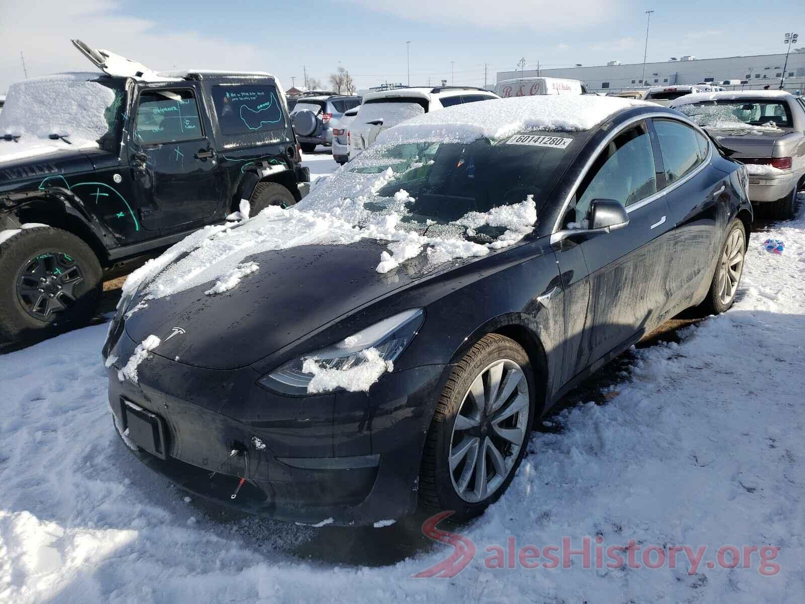 5YJ3E1EB4JF109370 2018 TESLA MODEL 3