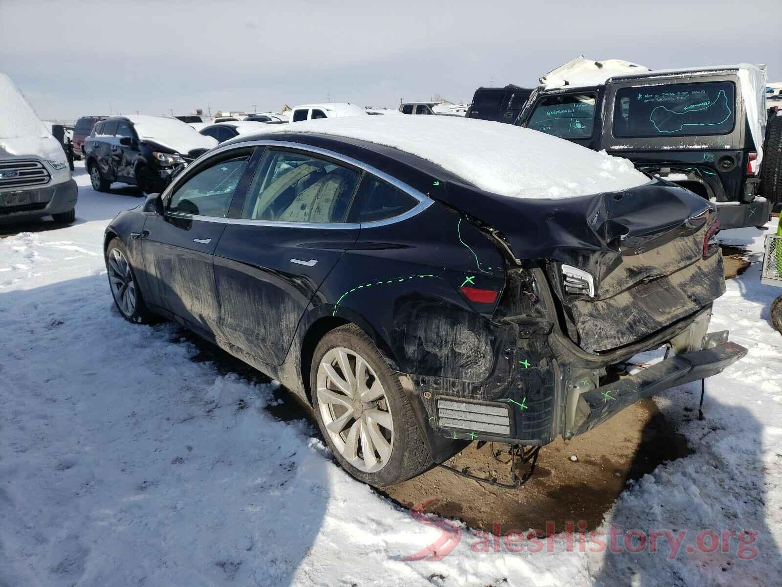 5YJ3E1EB4JF109370 2018 TESLA MODEL 3