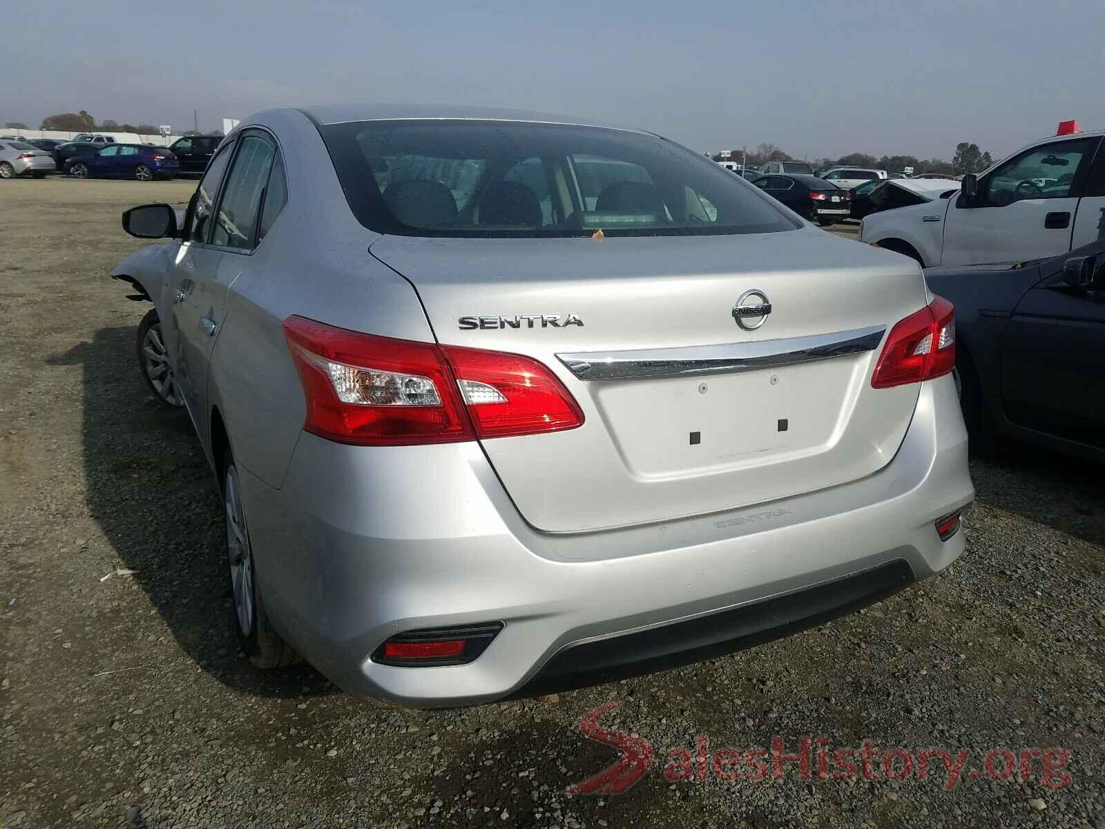 3N1AB7APXHY398664 2017 NISSAN SENTRA