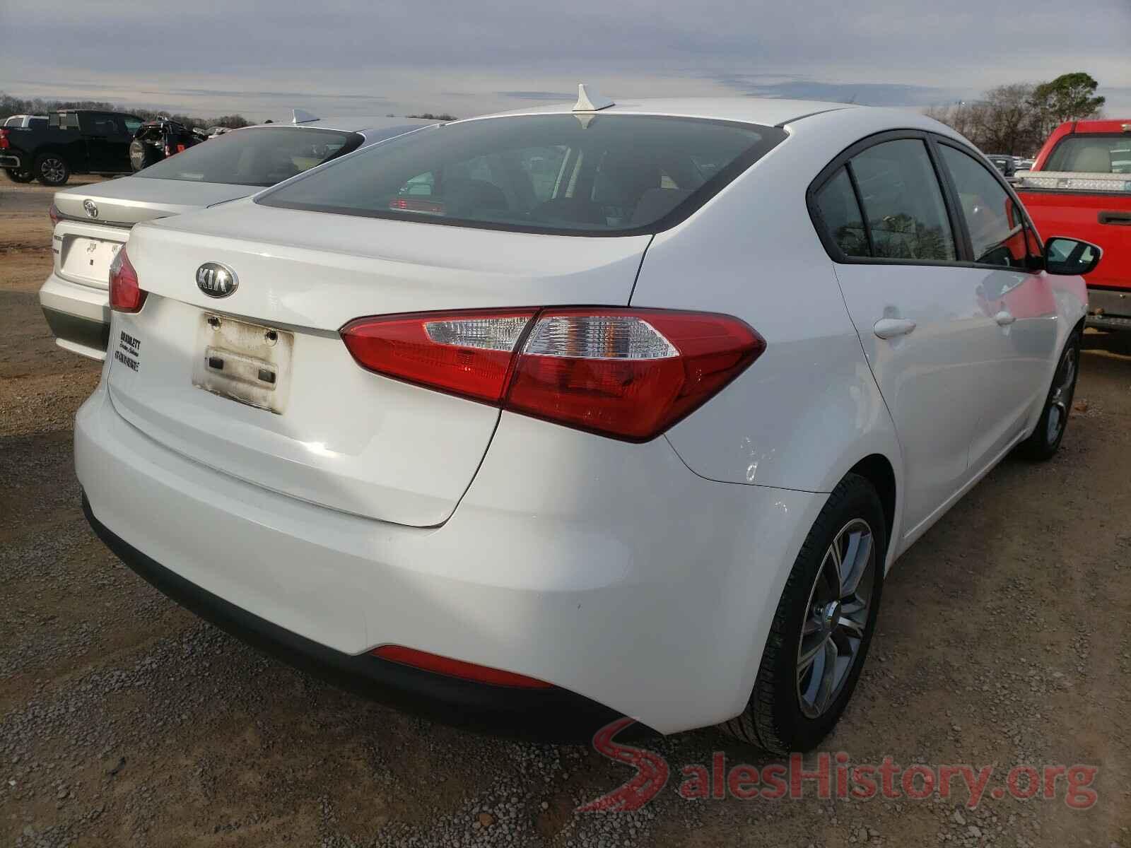 KNAFK4A65G5461610 2016 KIA FORTE