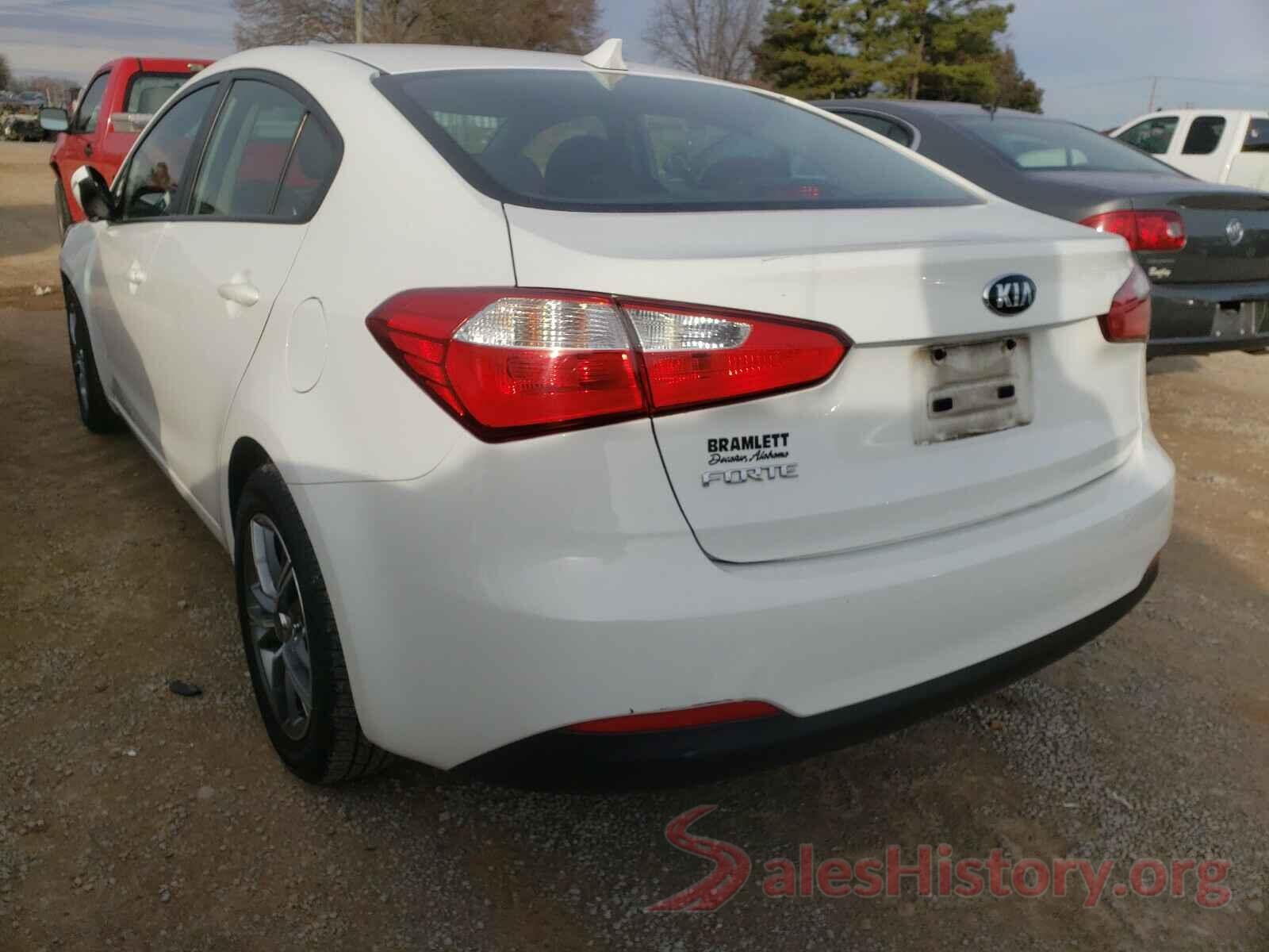 KNAFK4A65G5461610 2016 KIA FORTE