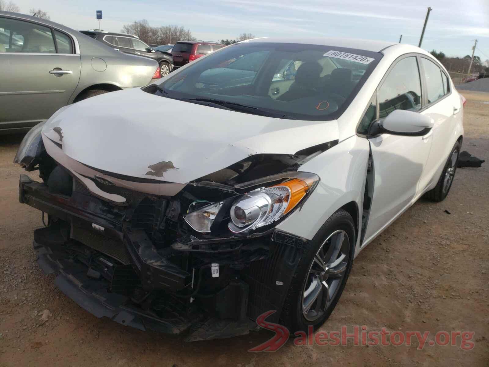 KNAFK4A65G5461610 2016 KIA FORTE