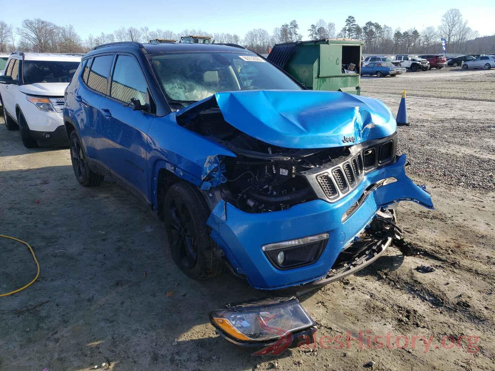 3C4NJCBB3LT140909 2020 JEEP COMPASS