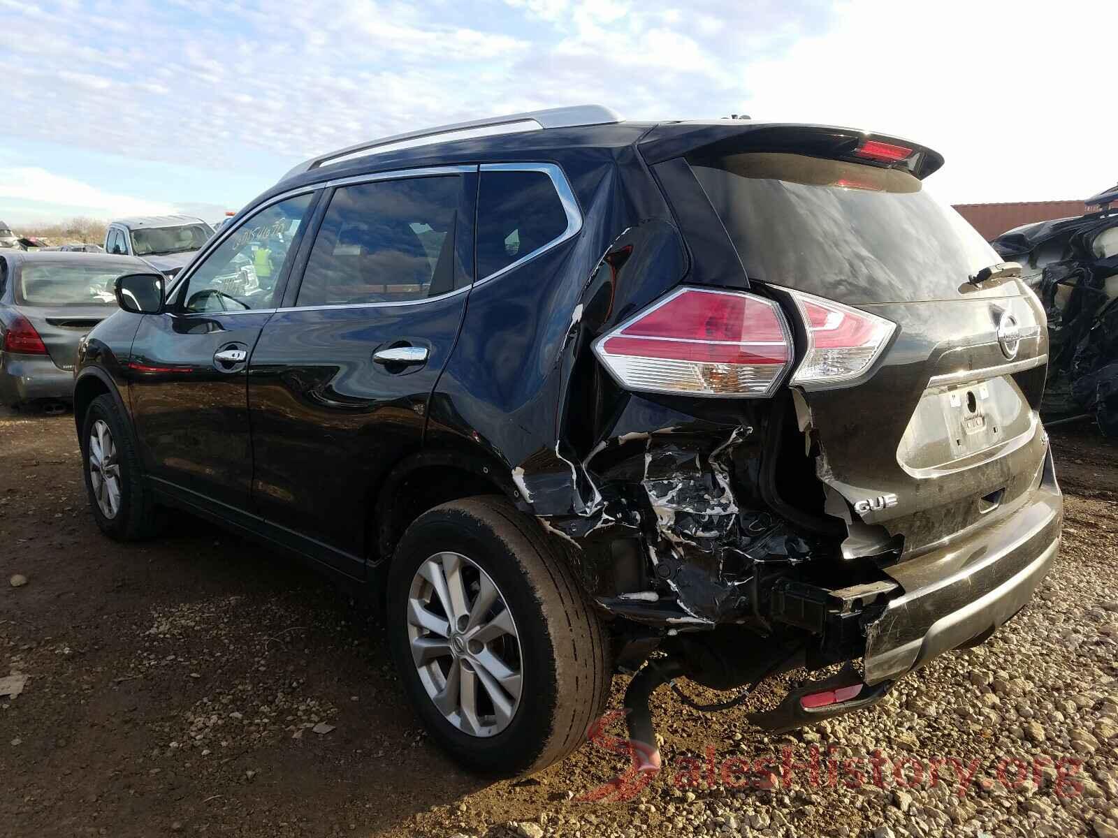 KNMAT2MV5GP698636 2016 NISSAN ROGUE