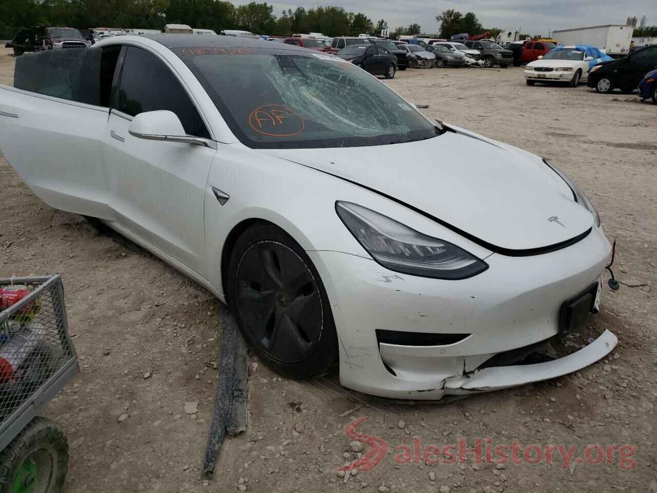 5YJ3E1EA7KF483920 2019 TESLA MODEL 3