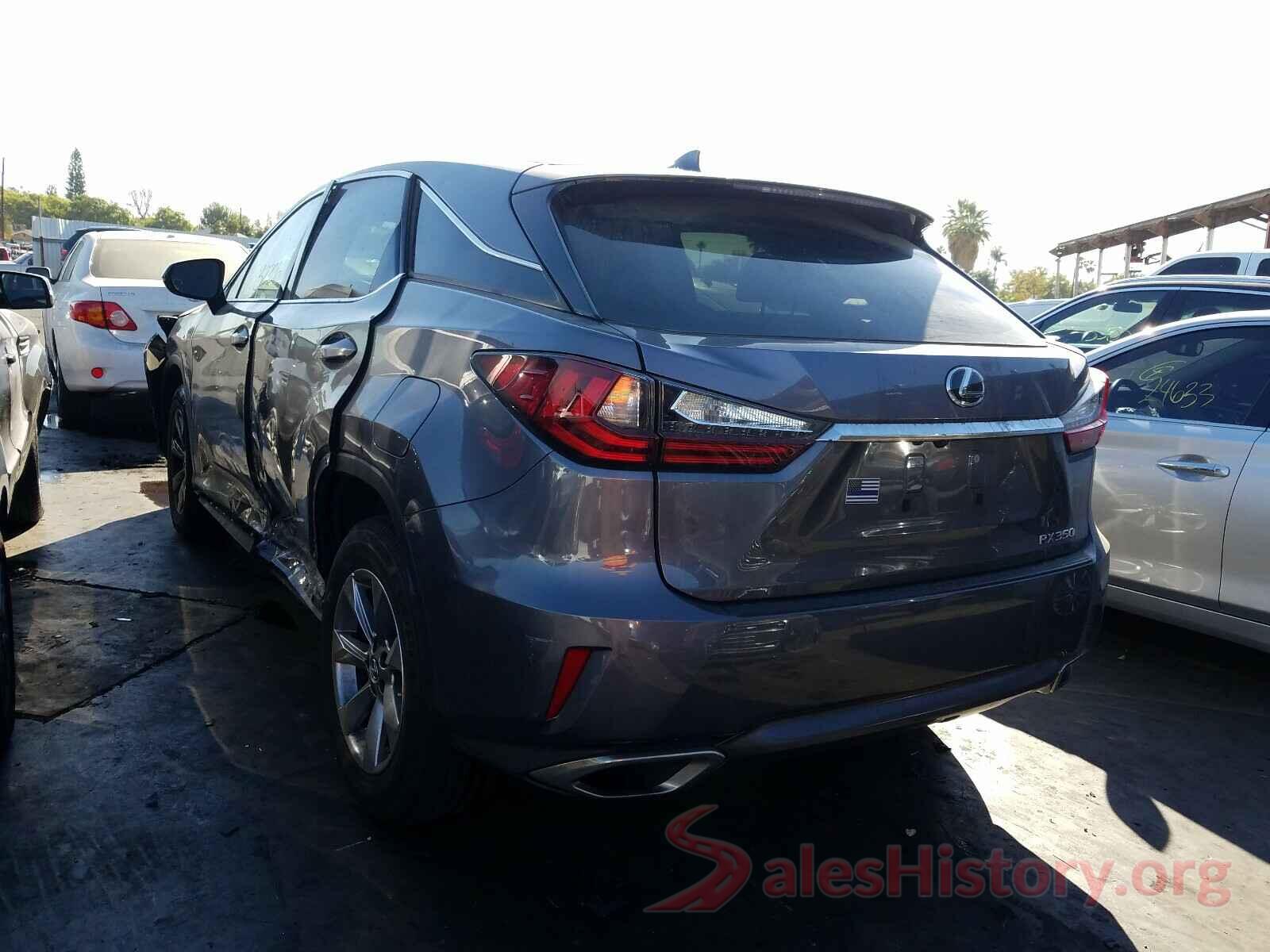 2T2ZZMCA9JC107432 2018 LEXUS RX350