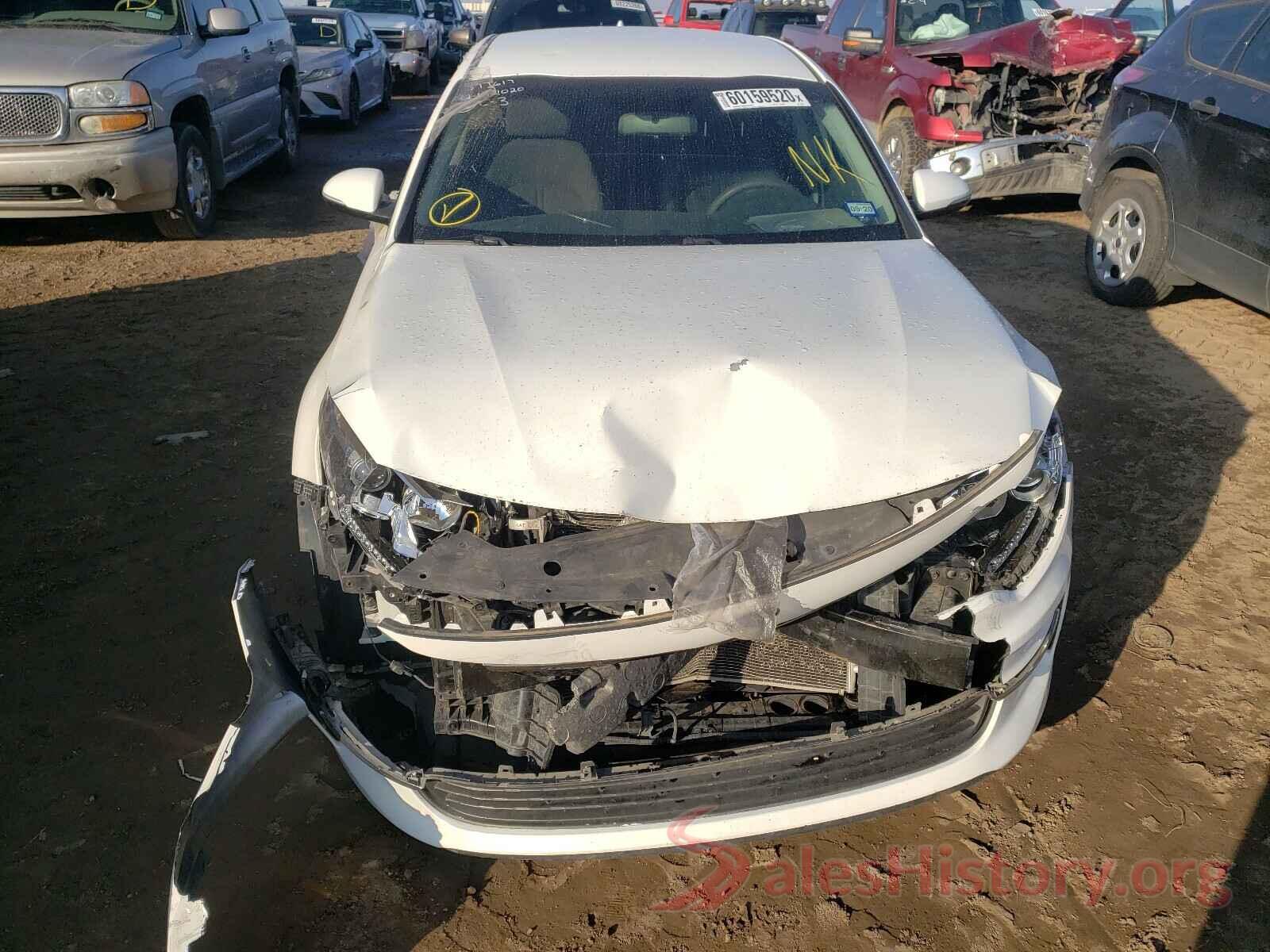 KNAGT4L32G5066059 2016 KIA OPTIMA