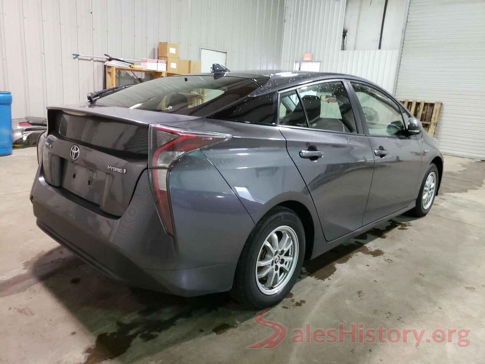 JTDKBRFU3G3014792 2016 TOYOTA PRIUS