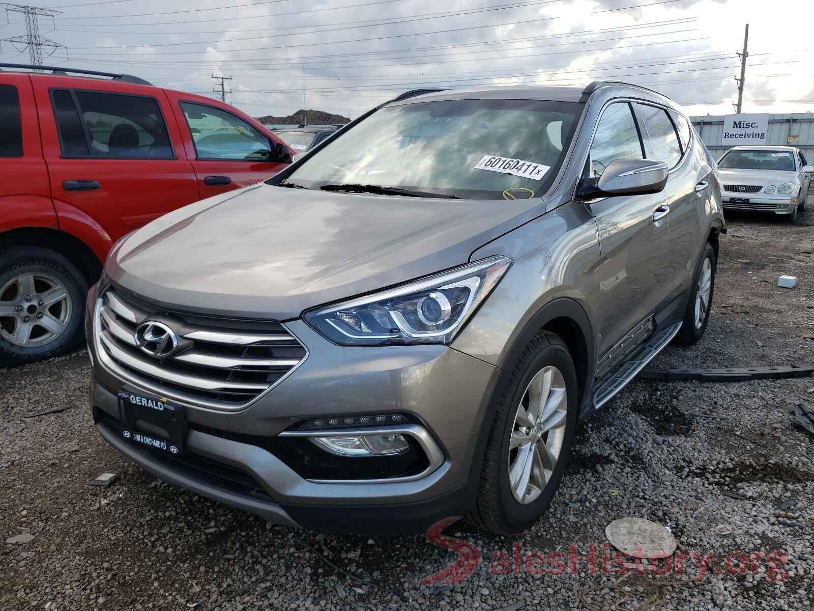 5NMZUDLA7JH086142 2018 HYUNDAI SANTA FE