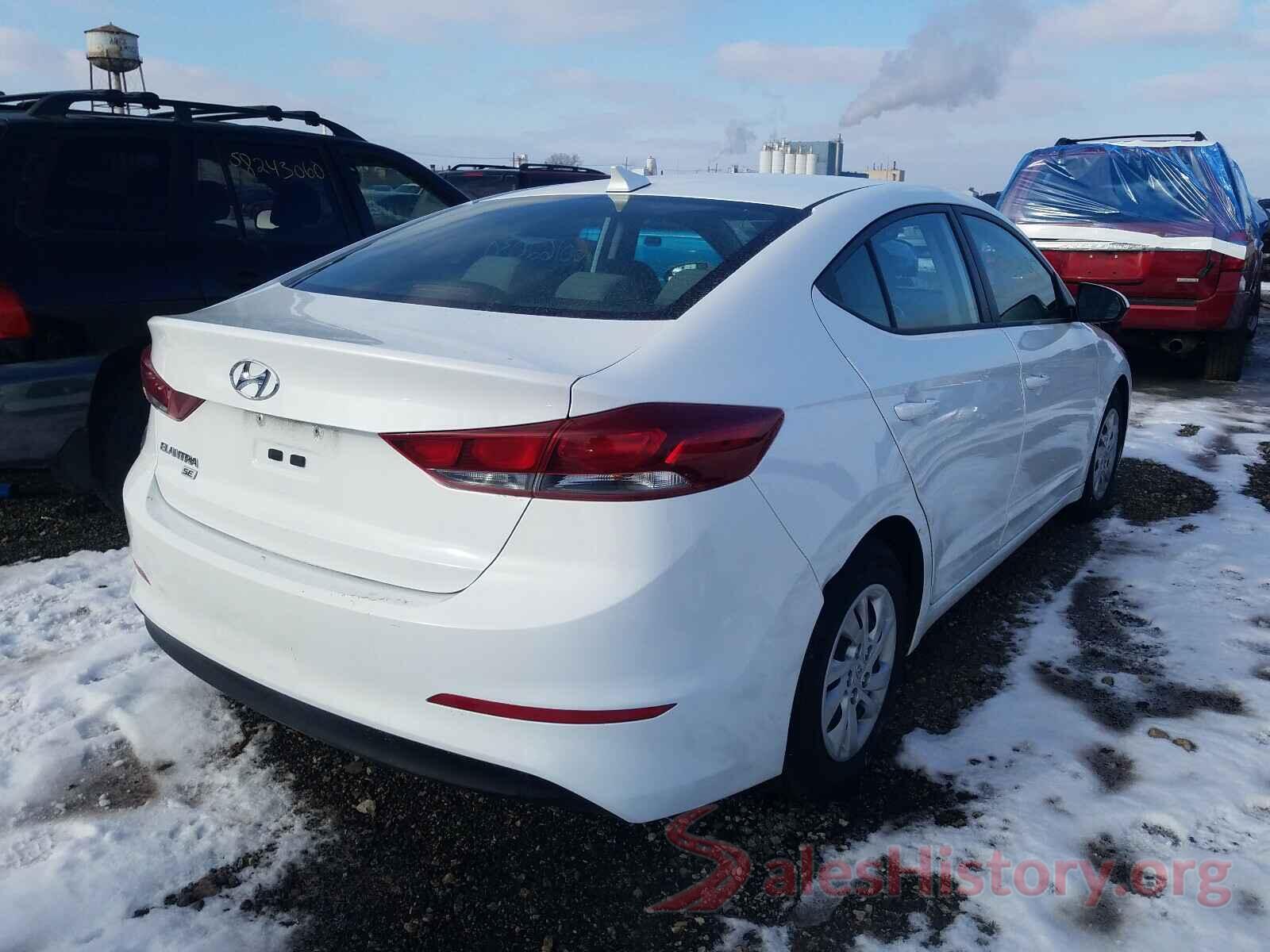 5NPD74LFXHH185693 2017 HYUNDAI ELANTRA