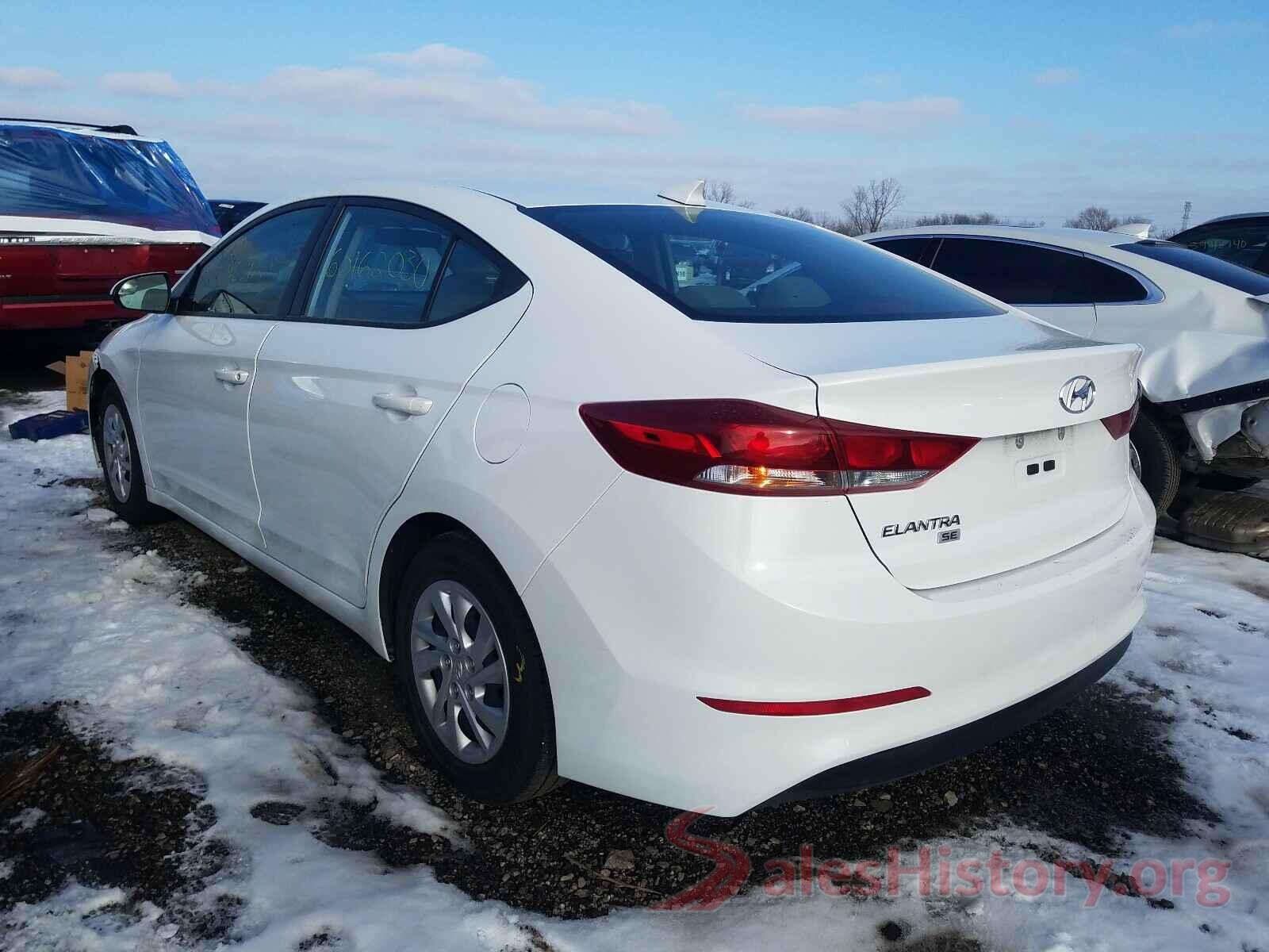 5NPD74LFXHH185693 2017 HYUNDAI ELANTRA