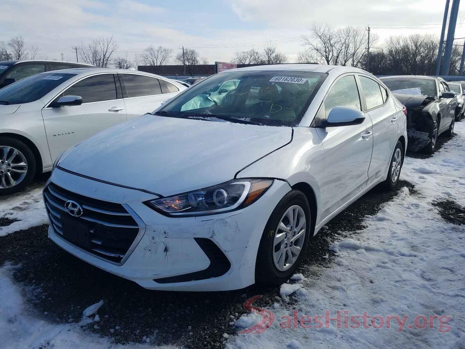 5NPD74LFXHH185693 2017 HYUNDAI ELANTRA