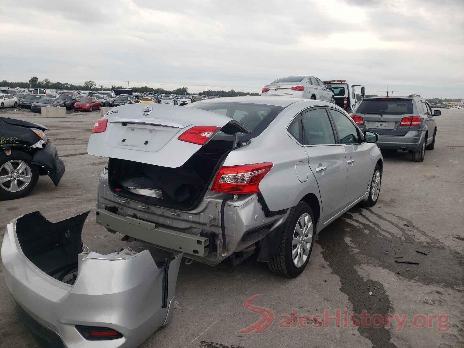 3N1AB7AP0KY279643 2019 NISSAN SENTRA