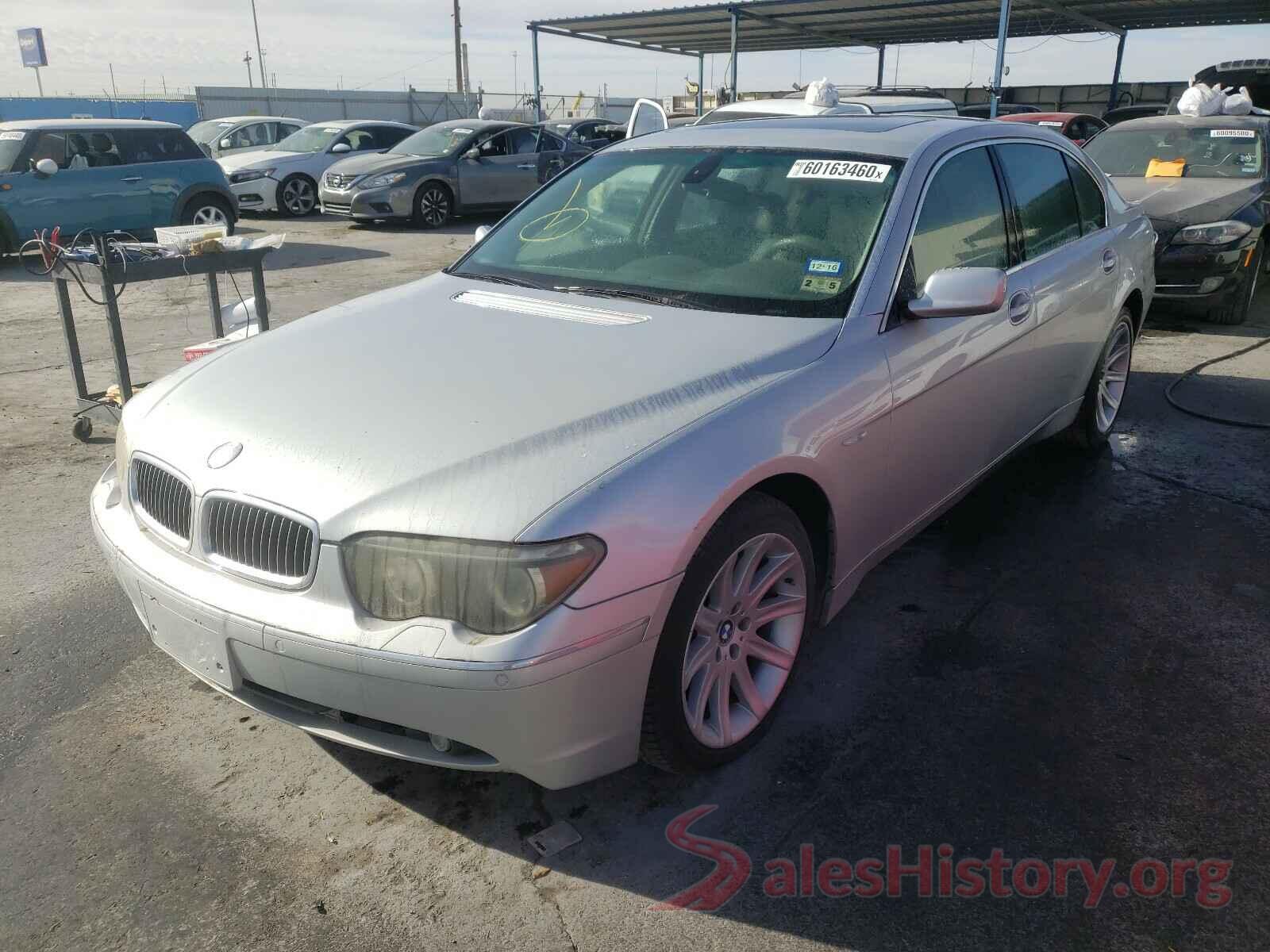 WBAGN63574DS52060 2004 BMW 7 SERIES