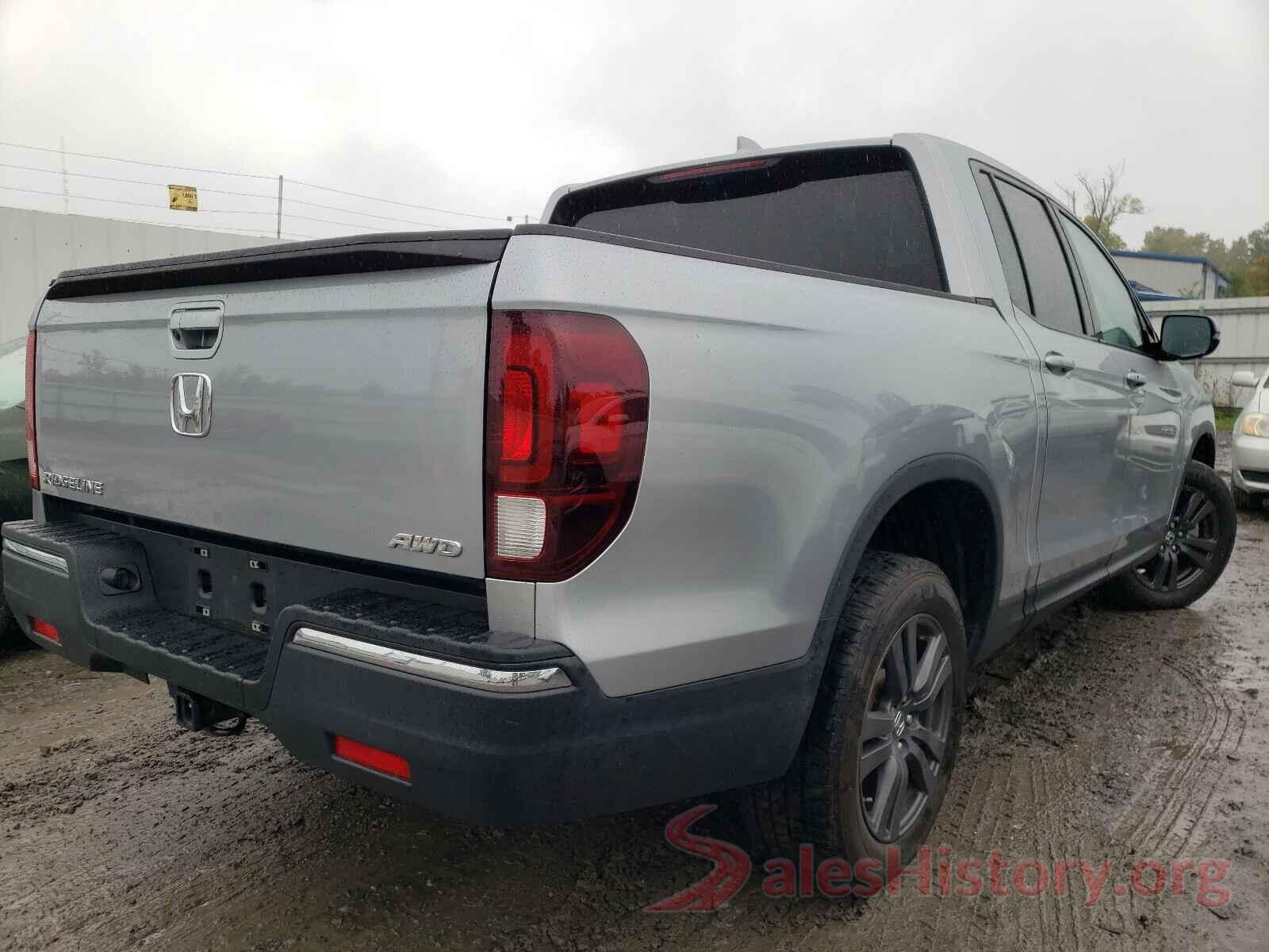 5FPYK3F12KB034953 2019 HONDA RIDGELINE