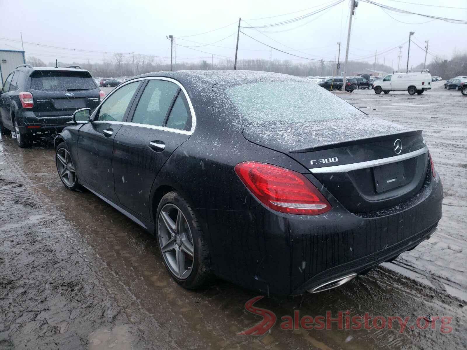 55SWF4KBXGU117612 2016 MERCEDES-BENZ C CLASS